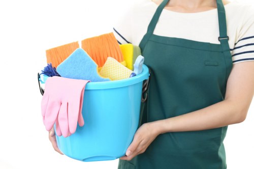 Airbnb cleaning service in Westkensington preparing a guest-ready flat