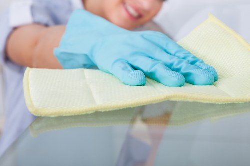 Stair carpet cleaning in a West Kensington property