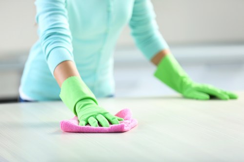 Commercial seating upholstery cleaning for a Westkensington business