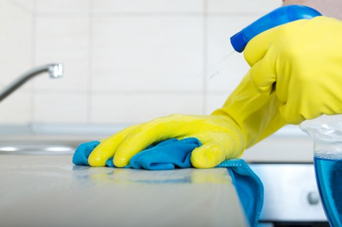 Deep cleaning carpets in a commercial property near Westkensington