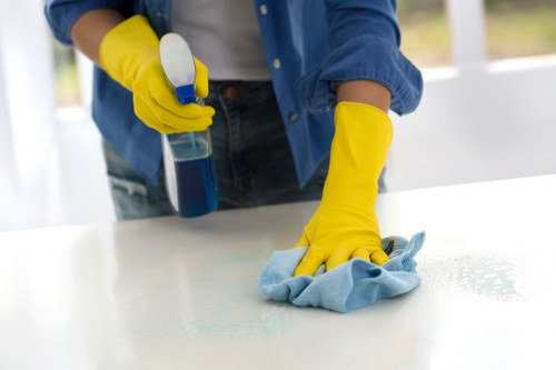 Preparation and access planning for gutter cleaning in Westkensington
